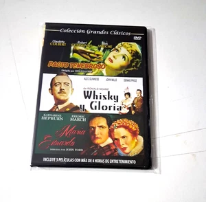 DVD "PACTO TENEBROSO / WHISKY Y GLORIA / MARIA ESTUARDO" CAJA SLIM DOUGLAS SIRK - Imagen 1 de 2