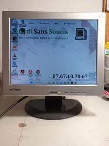 Ecran moniteur Proview KF-573 - 15" LCD TN 75Hz 1024x768px 4:3 16ms VGA Testé OK - Photo 1/13