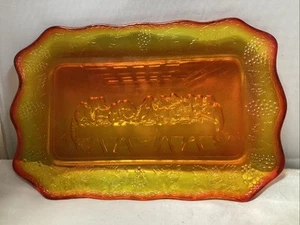 Tiara Sandwich Amber (Collection) Rectangular Plate - Picture 1 of 3