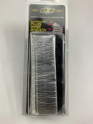 DEI 010409 3/4" X 6" Aluminized Spark Plug Wire Sheath Protection Boots Set Of 4 - Image 1 of 4