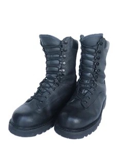 CANADIAN FORCES BLACK GORE-TEX COMBAT BOOTS SIZE 8 (250/102) - Picture 1 of 3