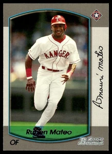 2000 Bowman Ruben Mateo Texas Rangers #229 - Picture 1 of 2