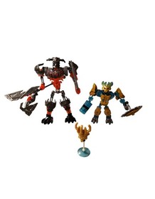 LEGO BIONICLE: Mask Maker Vs. Skull Grinder (70795) Near Complete