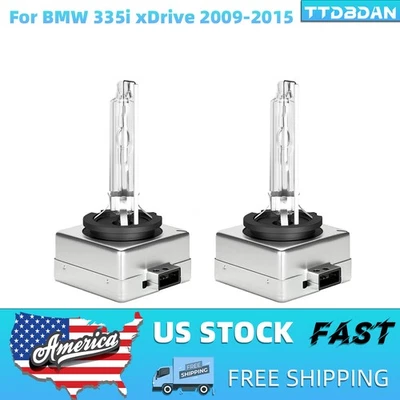 Faros de xenón HID blancos para BMW 335i xDrive 09-15 D1S/D1R 6000K Foto 1 de 4