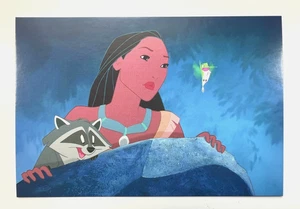 Princesas Disney: Pocahontas - ¡Rara postal! 3,75 x 4,5" - Imagen 1 de 2