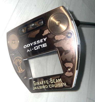 Odyssey AI-ONE GIRAFFE-BEAM JAILBIRD Cruiser Putter 38 inches Right hand A502 - Image 1 of 4