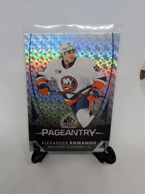 2023-24 Sp Authentic - Pageantry Alexander Romanov #P-7 - Image 1 of 4