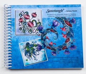 Santangle-Fantasy Florals Tangle Book - Picture 1 of 1