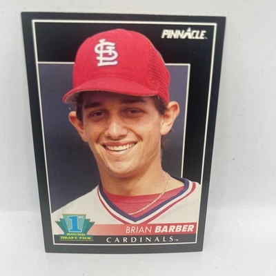 Brian Barber Cardinals 1992 Pinnacle 1st Round Draft Pick #298 - Image 1 of 2