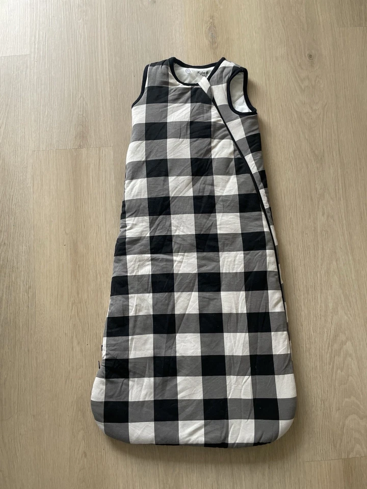 Saco de dormir Kyte bebé a cuadros 2,5 Tog nuevo sin etiquetas talla M Foto 1 de 4