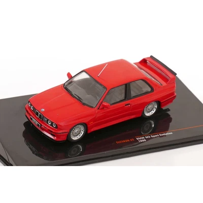 BMW M3 1990 RED 1:43 Ixo Model Auto Stradali Modellino Nuovo - Immagine 1 di 3