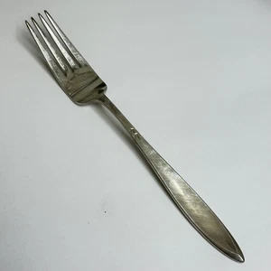 1965 Gorham Gossamer 925 Sterling Silver Florentine Dinner Fork 7.5" - Picture 1 of 3