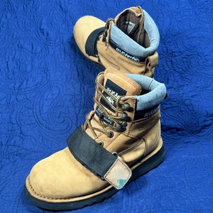 Cougar Paws Oil Tanned Leather Water Repellent Roofing Work Boots Size 6 Read - Picture 1 of 13