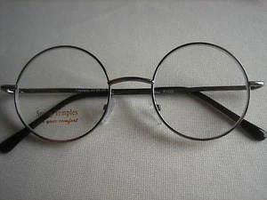 RUNDE Lesebrille mit Metallgestell - Federklappbügel - #1022   - Bild 1 von 36