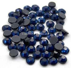 STRASS MC Stone collection 1000pz SS16 4mm Montana Blu azzurro scuro hotfix - Foto 1 di 2