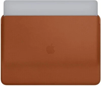 OEM Original Apple Leather Sleeve for 12 Inch MacBook Saddle Brown (MQG12ZM/A) - Image 1 of 4