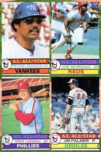 1979 Topps Baseball Hall of Fame & Stars - Actual Scans of Cards You Pick - Picture 1 of 43