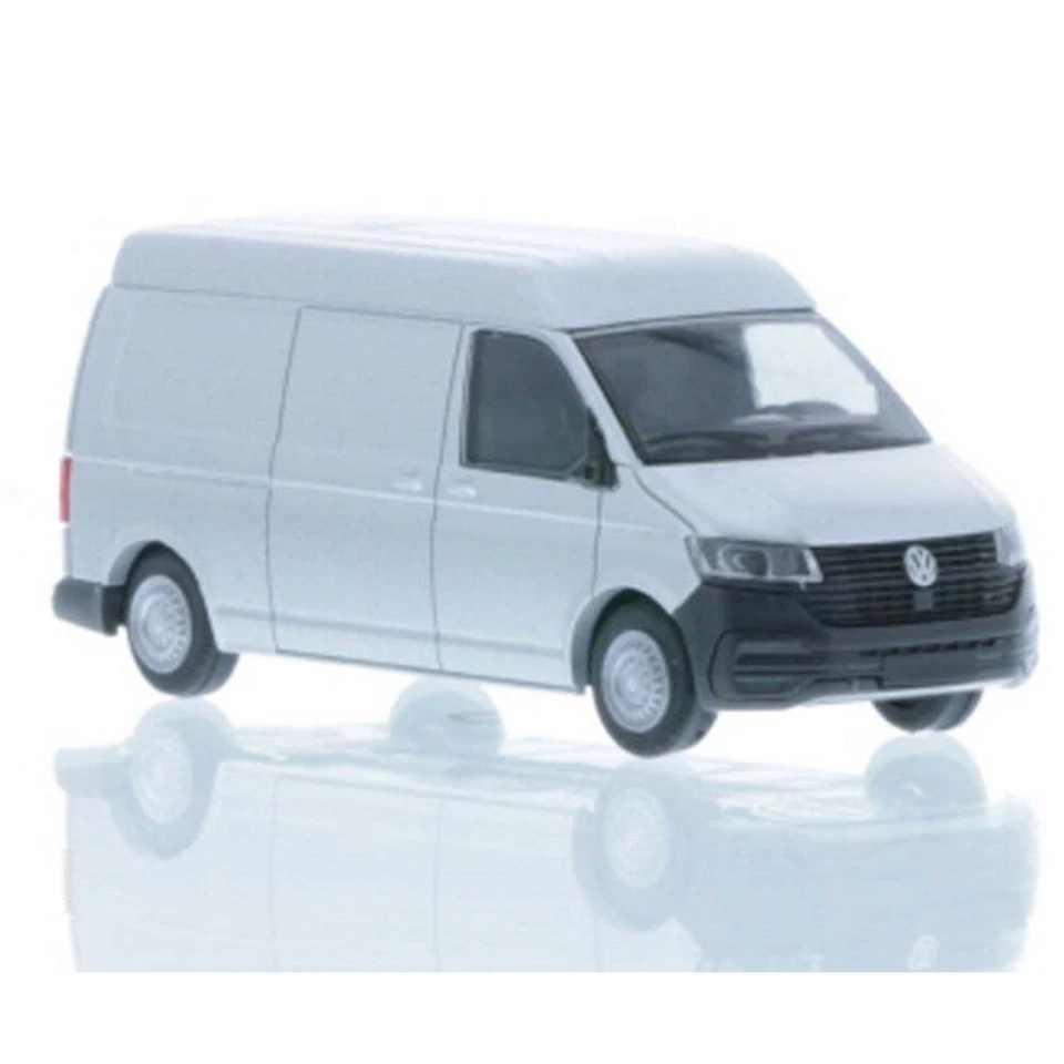Volkswagen T6.1 LR Scatola Md Argento Reflex Rietze 11624 Scala H0 - Immagine 1 di 1