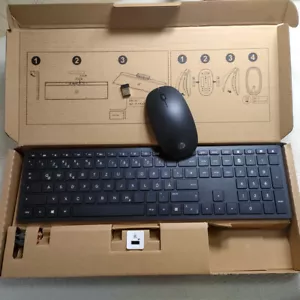 2.4G Wireless Keyboard Mouse Combo for HP Pavilion 800 HSA-P003K Germany layout - Picture 1 of 8
