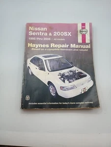 Nissan Sentra & 200SX 1995 - 1999 Haynes Auto Car Repair Manual 72051 - Bild 1 von 3