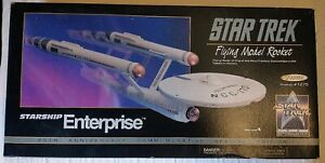 Star Trek Enterprise Estes Flying Model Rocket 25th Anniversary 1991 1275 NIB