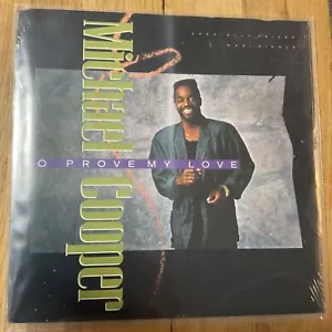 Michael Cooper/To Prove My Love Maxi Single/NEW SEALED POLY ALBUM SLEEVE - Picture 1 of 3