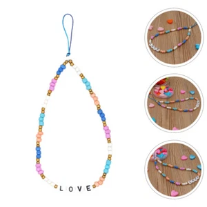 Handy-Kettenanhänger Halskette Telefon Lanyard Handy-Charme-Armband Ästhetisch - Zdjęcie 1 z 12