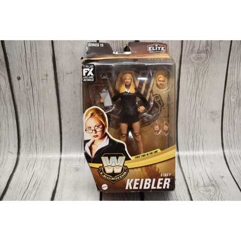 WWE Legends Elite Collection Series 15 Stacy Keibler 6" Figure Mattel Box Damage Cover