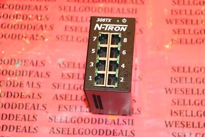 N-Tron 308TX Industrial Ethernet Switch - Image 1 of 3