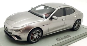 BBR 1/18 Scale Resin BBRC1842EMA - Maserati Ghibli MY19 Grigio - Silver - Picture 1 of 6