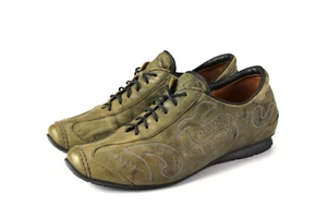 Think Gr.40,5 Damen Halbschuh Schnürschuh Slipper Sneaker Leder H 323 - Bild 1 von 5