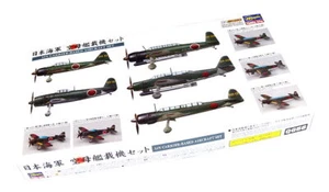 Juego de aviones basados en portaaviones Hasegawa modelo 1/450 IJN QG56 72156 H7256 - Imagen 1 de 1