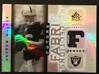 Andrew Walter Authentic Certified Game Used Jersey Card Oakland Raiders