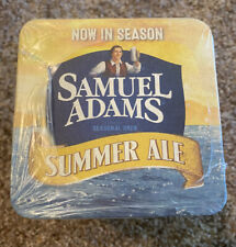 Samuel Sam Adams SUMMER ALE Full Sleeve 125 Beer Coasters (2015) NIP - Man Cave