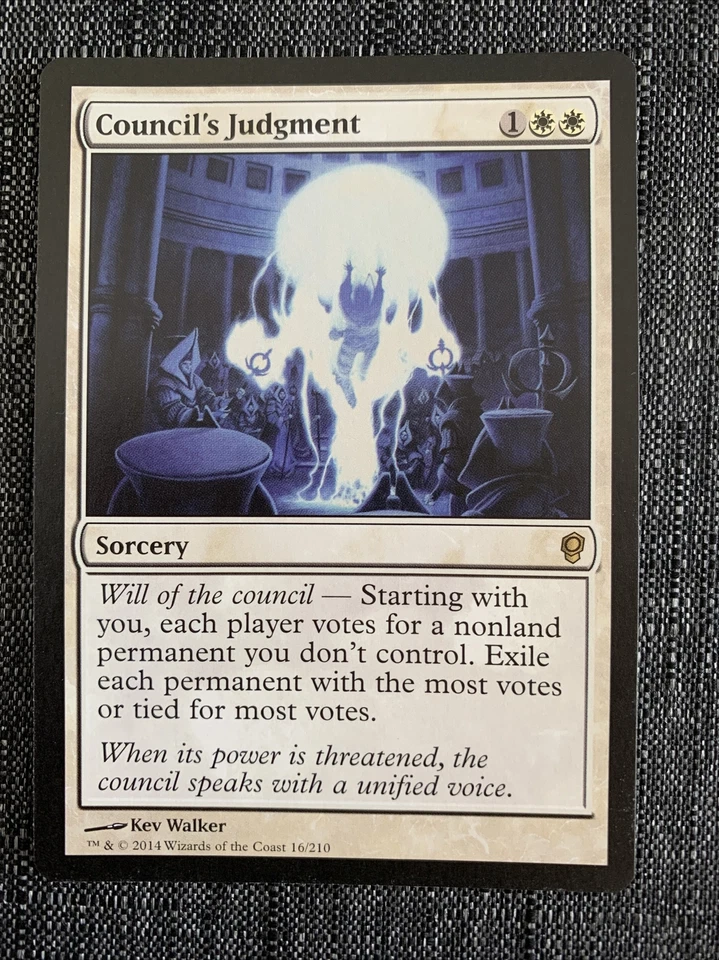 Council's Judgment Conspiracy Regular