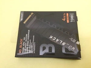 WD BLACK SN850X 4TB PCIe4.0 NVMe Internal Gaming SSD w/heatsink WDS400T2XHE New - Picture 1 of 3