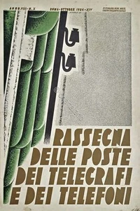 Rassegna delle Poste dei Telegrafi e dei Telefoni N. 10 - 1936 - Picture 1 of 1