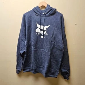 Bobcat ""Eco Smart"" Kapuzenhoodie blaues Sweatshirt - L & XL - Bild 1 von 3