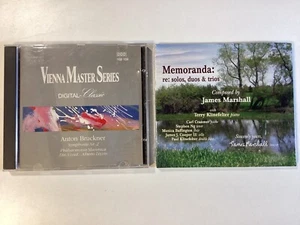 2 Classical CDs: Bruckner Symphonie Nr. 2 & J Marshall Memoranda - Free Shipping - Picture 1 of 9