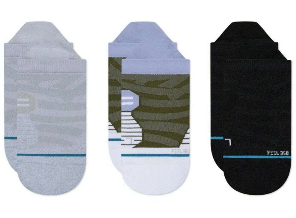Stance Triple Jump 3 Pack Womens Performance Socks Size S (5-7.5) M (8-10.5) - Image 1 of 1