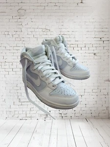 Size 4.5 UK - Nike Dunk High White Pure Platinum. Leather Upper. - Picture 1 of 7