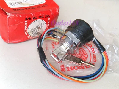 Interruptor de encendido principal 7 cables NOS OEM Honda 90 S90Z CS90 K1 CD90K1 CD90M1 CL90ZK1 Foto 1 de 4