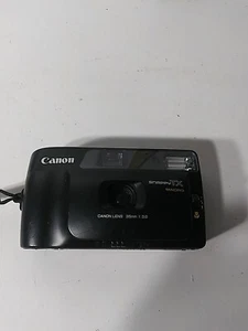 Canon Snappy TX Macro 35mm Film Camera 3.8 Lens - Point & Shoot As Is - Picture 1 of 6