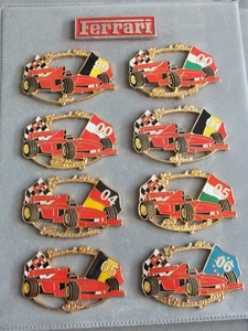Lotto - FERRARI - Formula 1 - F1 - 9 spille. - Foto 1 di 5