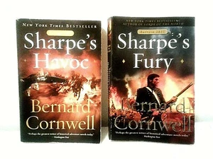 2 Richard Sharpe Romane-Bernard Cornwell-Sharpe's Havoc & Sharpe's Fury - Bild 1 von 1