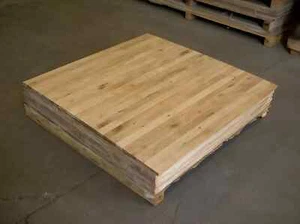 MENGENRABATT! Massivholzplatte Wildeiche 19mm DL 1210x700mm Eiche Leimholzplatte - Bild 1 von 10