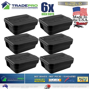 6x Tomcat Made Rat Bait Station Genuine PRO USA Lockable Weather Proof Trap - Picture 1 of 9