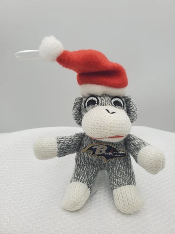 Baltimore Ravens Sock Monkey By Forever Collectibles 4" Cover
