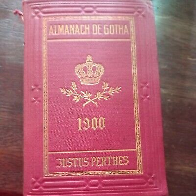 Almanach De Gotha 1900 Araldica • 30€