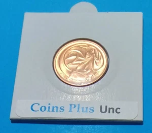 1979 - 2 Cent Coin in 2x2 Holder - Unc - Picture 1 of 2